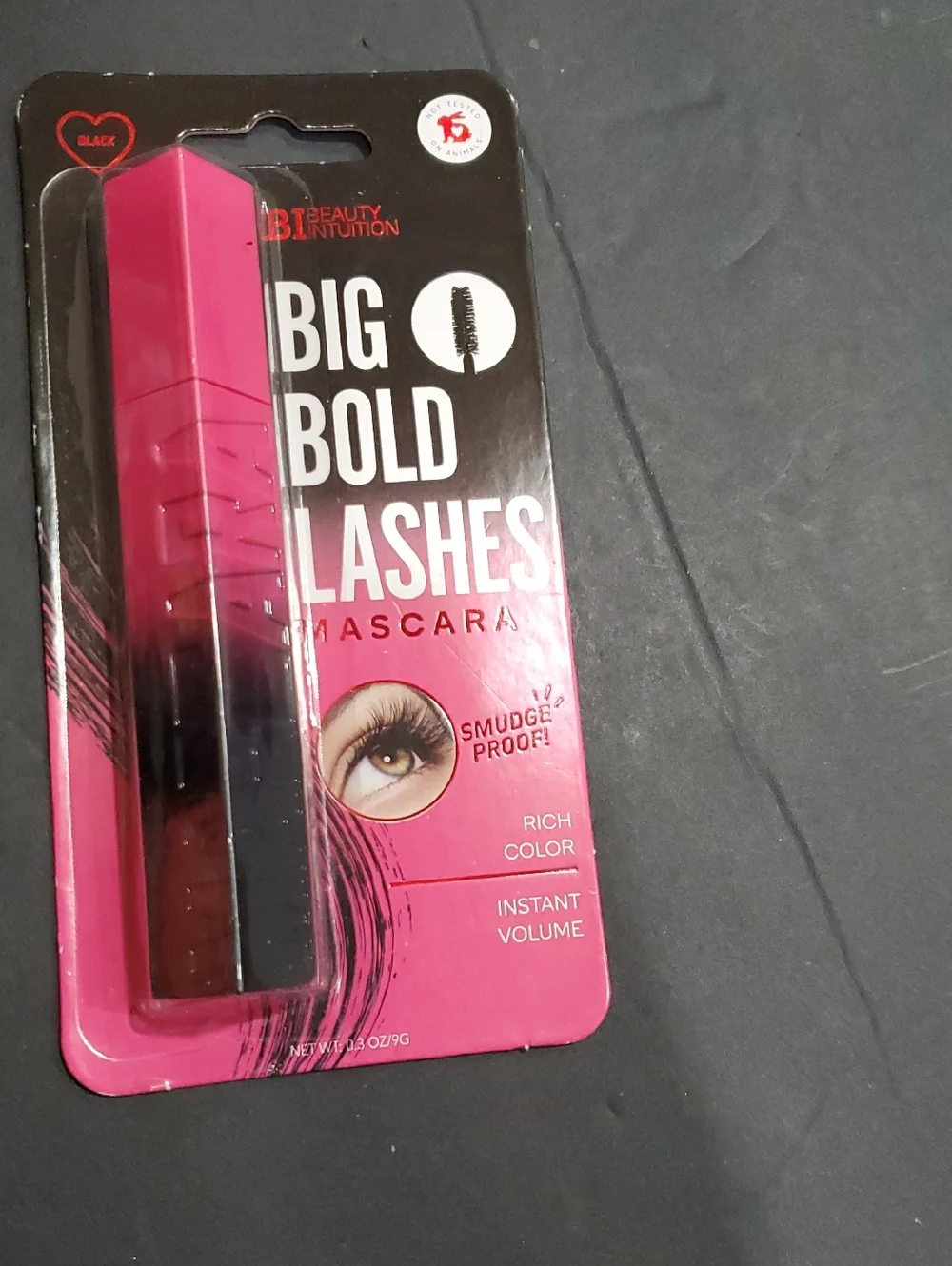 2 pack big long lashes instsnt length black smudge proof mascara‎ brand new